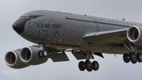 Shrapnel-Damaged KC-135 Arrives at Tinker AFB, Future Uncertain