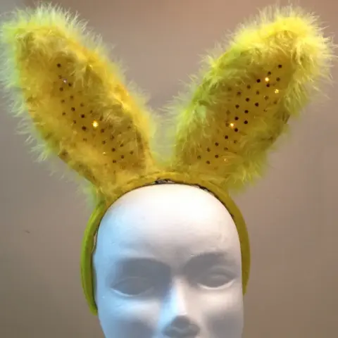 Adding Sewable LEDs to Bunny Ears