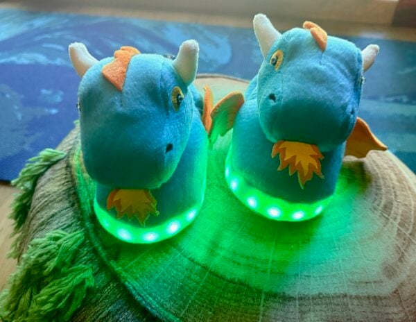 Stomp-Reactive Light Up Slippers #Adafruit Products #AdafruitLearningSystem @Adafruit
