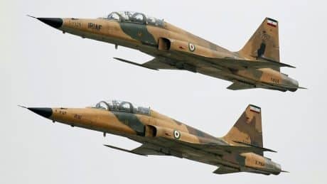 Report Claims Iranian F-5 Bombed U.S. Base in Kuwait During Opening Phase of War