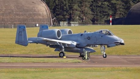 Shark Mouth A-10s Deploy to the Middle East