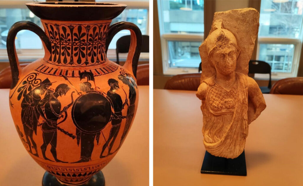 American Family Repatriates Artifacts to Greece