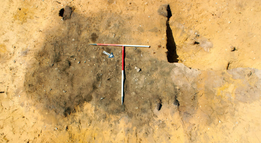 Traces of Cremation Pyre Uncovered in the East of England