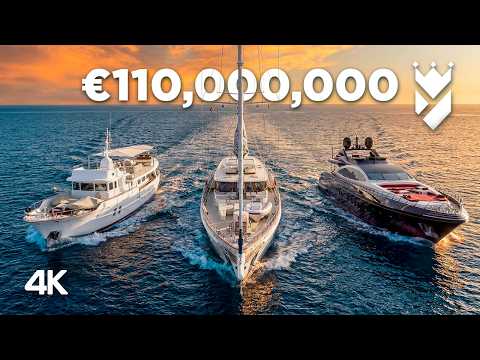 €110,000,000 of Yachts all in one place!