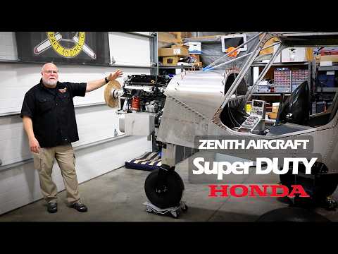 HONDA Powered Airplane! Tuner Builds Aircraft in Home Garage! Zenith CH750 SD