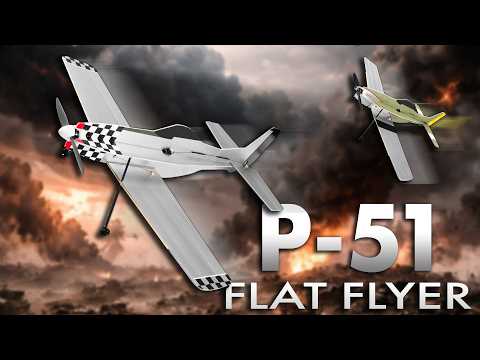Our NEW Flat Flyer P-51 – Gaggle Fly