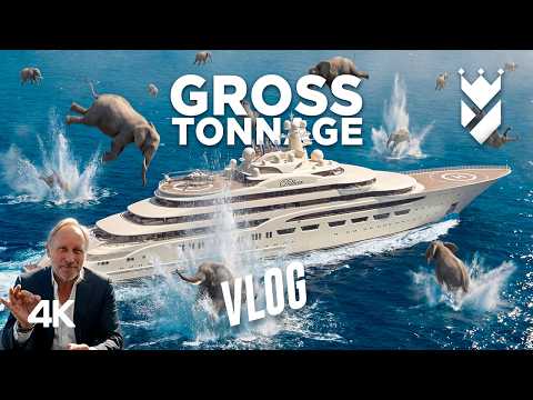 The Largest Yachts in the world, and how do we know??? (Gross Tonnage explained)