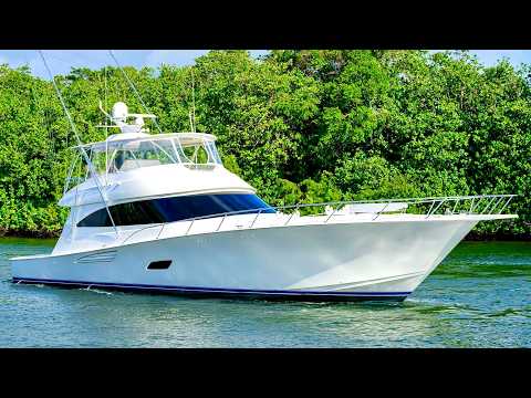 $6.5 Million Yacht Tour : 2019 Viking 80 Convertible