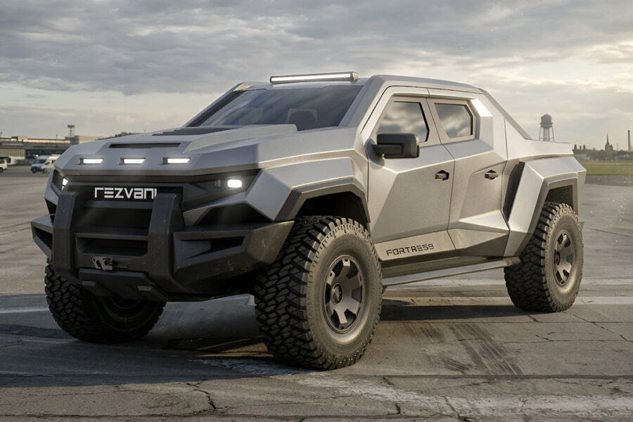 The 2027 Rezvani Fortress Is a Bulletproof Raptor With an 850-HP Heart