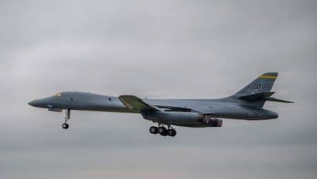 B-1B Bomber “Rage” Returns to Service After Restoration