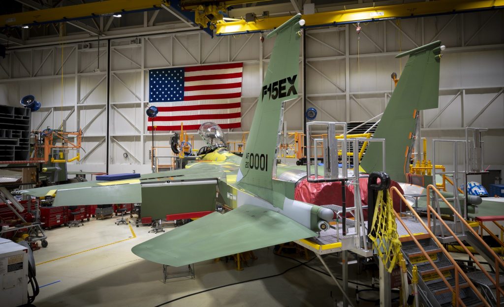 Latest F-15EX acquisition plan would move Boeing to full-rate production