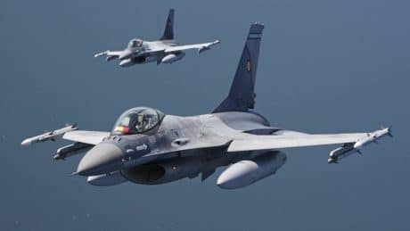 Romanian F-16s Shoot Down Rogue Drone in Estonian Airspace