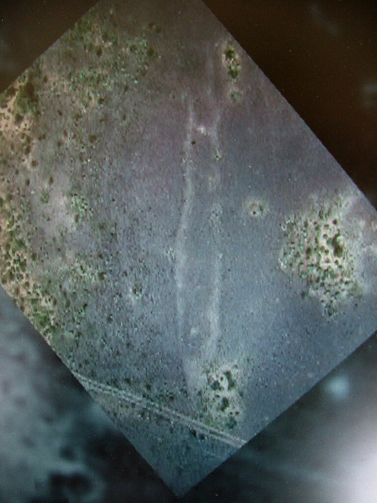 Las Playas Intaglio Damaged by Border Wall Construction in Arizona