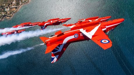 Ageing Hawk T1s Force Red Arrows Down to Seven Jet Formation for Most Displays