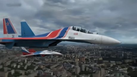 Russian Victory Day Parade Takes Bizarre Turn with CGI Flyover