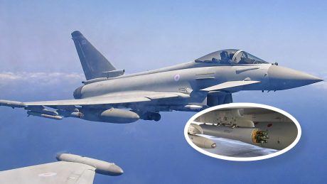 APKWS Rockets Deployed Operationally on RAF Typhoons Just Two Months After First Test Firing