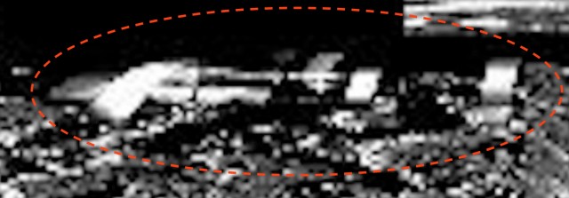 Alien Base 450 Miles Long On North Pole Region Of Moon, Old NASA Photo, UFO UAP Sighting News.