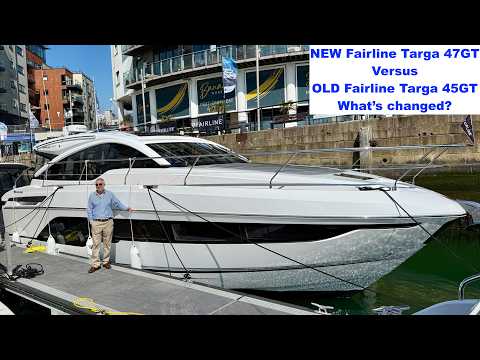 £1.2 Million Yacht Tour : NEW Fairline Targa 47GT