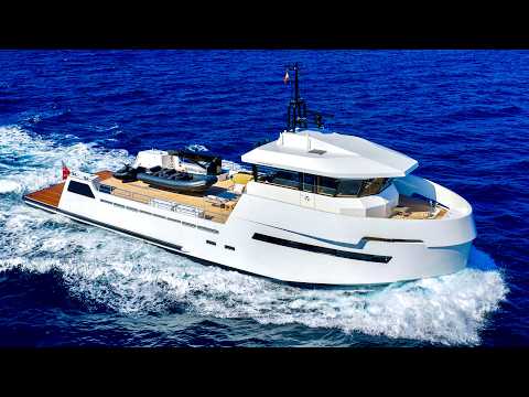 €5.5 Million Superyacht Support : 2018 Lynx YXT 27 support yacht