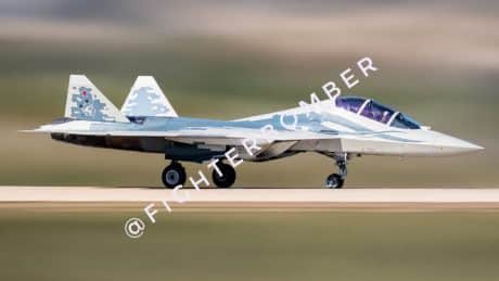 Russia Starts Testing Twin-Seat Variant of Su-57 Felon