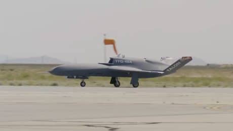 YFQ-48A Talon Blue Completes Autonomous Taxi Tests