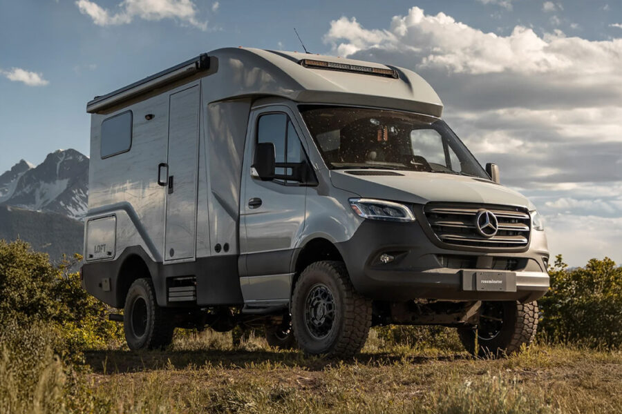 Rossmönster’s Loft Is America’s First Molded-Shell Sprinter 4×4 Camper