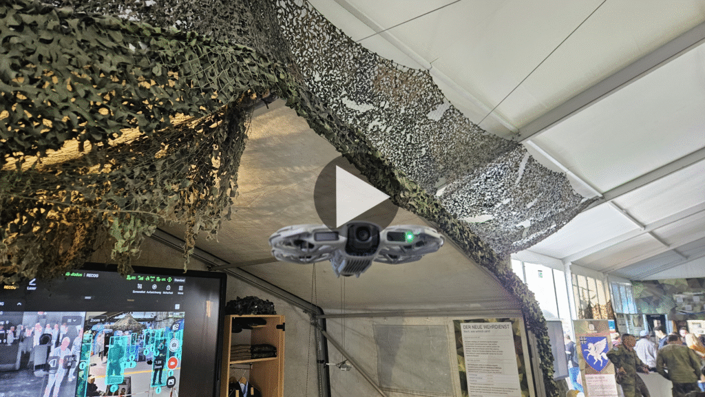 Tiny drones making a buzz at the Berlin Air Show