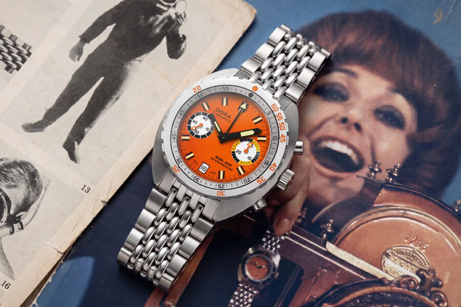 Doxa’s Cult Diving Chronograph Is Back, and This Time It’s Permanent