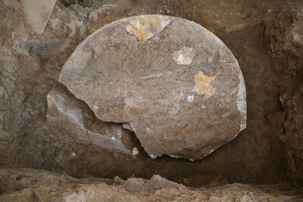 Marble Stele Unearthed in Nineveh