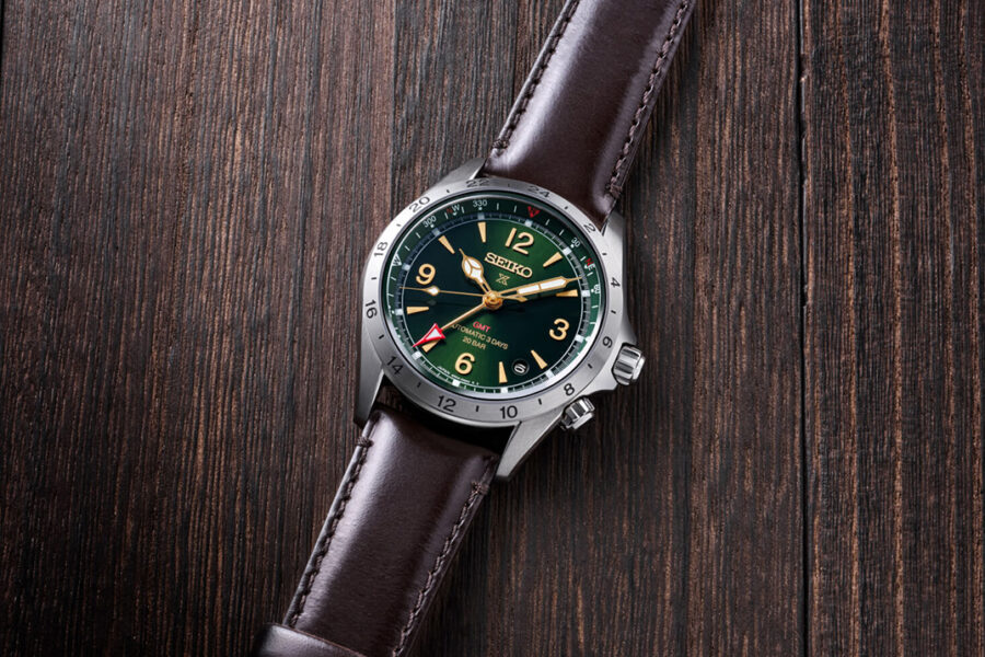 Seiko Finally Sets the Green Alpinist GMT Free From Japan