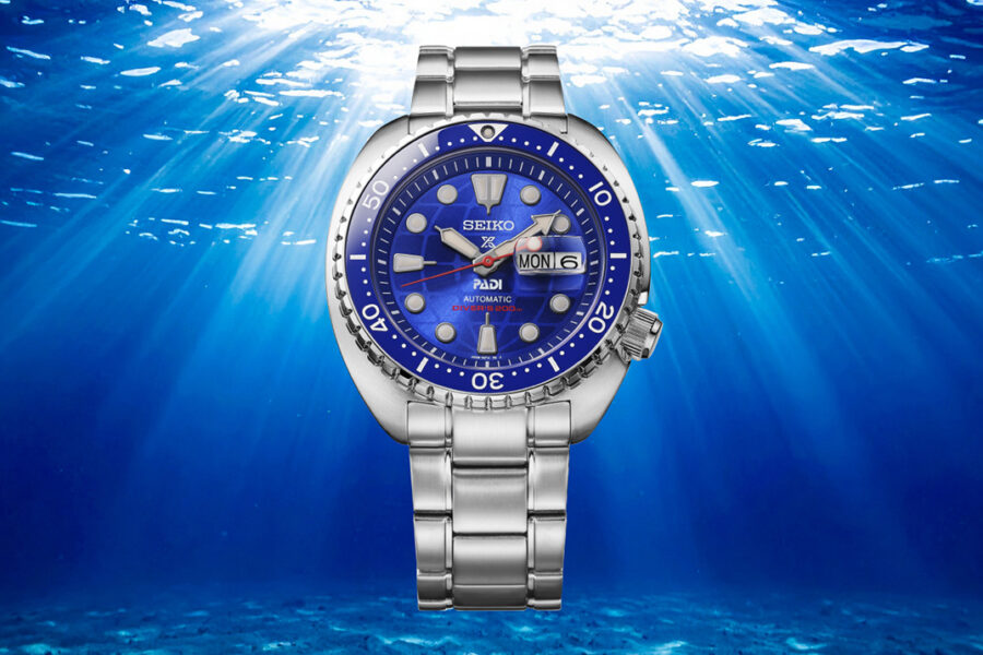 Seiko Dunks Its King Turtle in PADI Blue for the 60th Anniversary