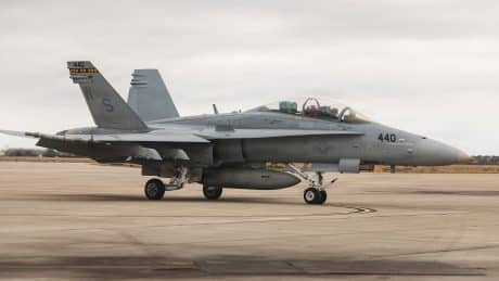 U.S. Marine Corps F/A-18D Crashes Near Rimrock Lake, Washington. Pilot Ejects Safely
