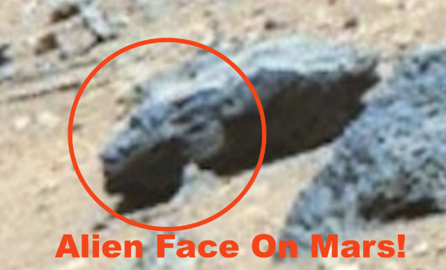 Ancient Face Found On Mars In Curiosity Rover Photo, Sign Of Intelligent Life, UFO Sightings News.