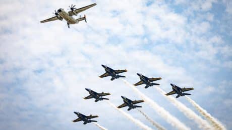C-2 Greyhound Flies for the Last Time