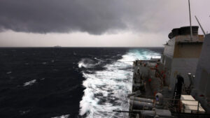 A naval failure in the Strait of Hormuz