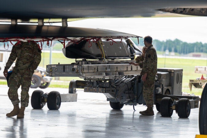 B-2 Fires Ship-Killing Cruise Missile, Air Force Reveals for First Time