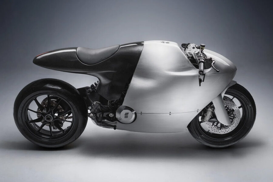 Bandit9 Sculpted the Ducati Monster 821 Into a Brushed-Aluminum Spaceship From the Future