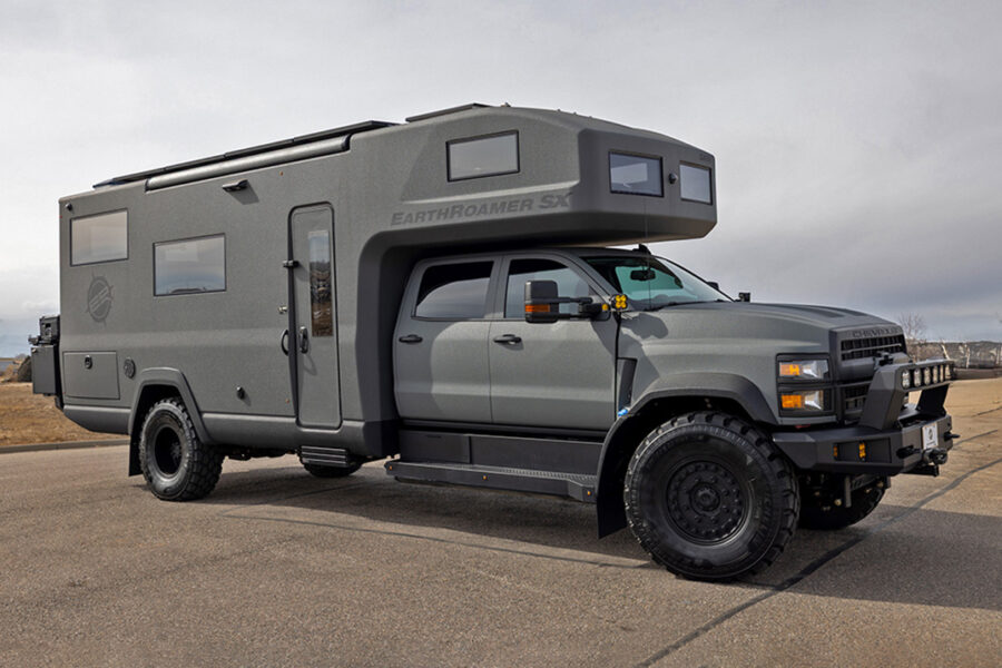 EarthRoamer Wrapped a $1.1 Million Overlander in Carbon Fiber and It Appreciates Like a Rolex
