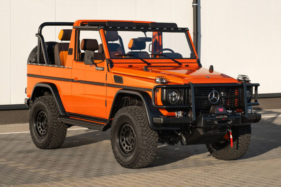 EMC’s Magma Beam Orange 250GD Wolf Triples Its Power Without Leaving the Mercedes Family