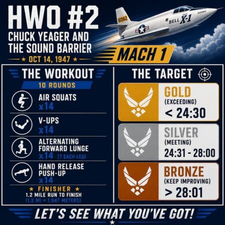 CMSAF Challenges Airmen with New Workouts: ‘Let’s See What You’ve Got!’