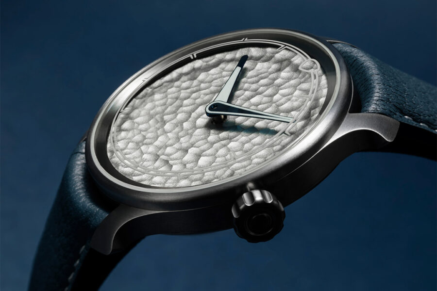 MING Taps a 141-Year-Old Pewter Legend For a Hand-Hammered Dial
