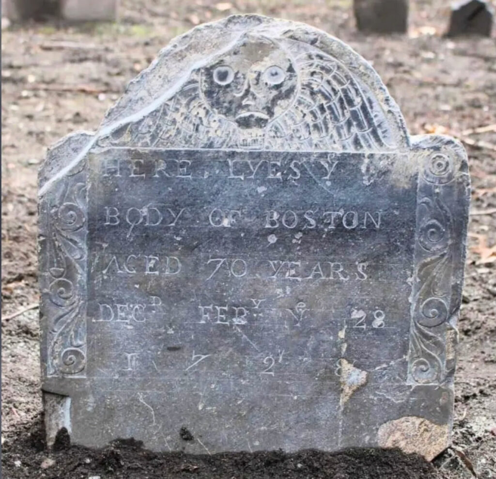 Early 18th-Century Tombstone of Free Black Man Identified in Boston