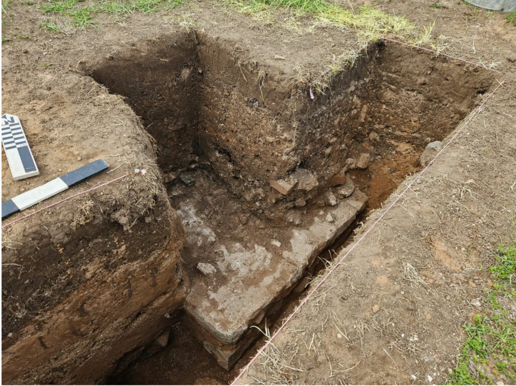Barracks Foundation Found in Nova Scotia Fort