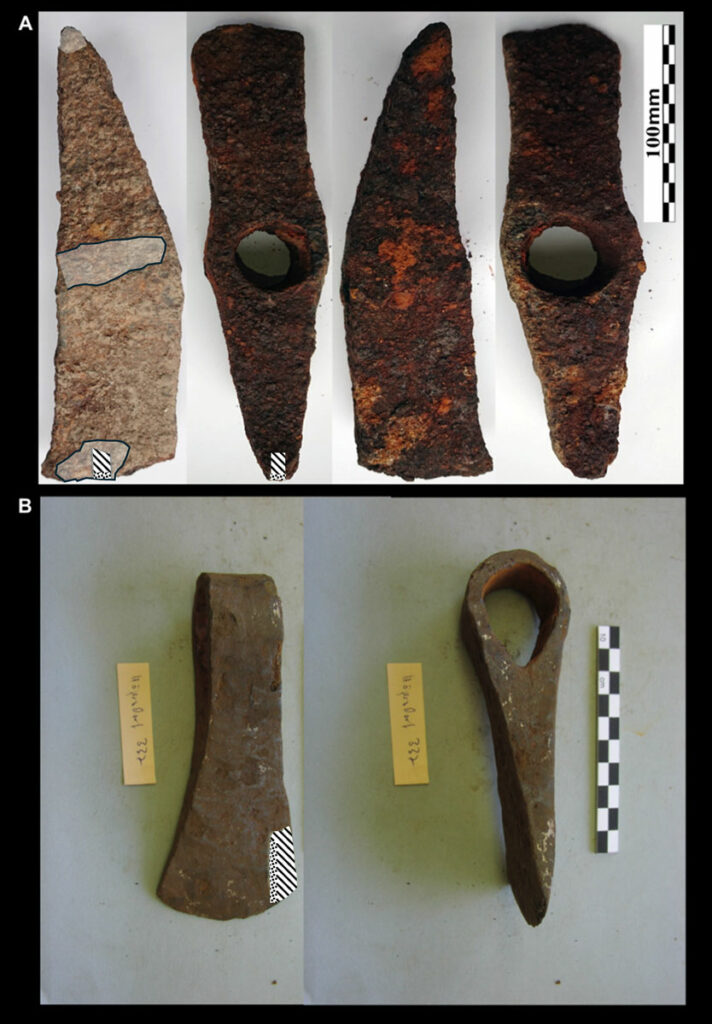 Two Iron Age Axes Evaluated