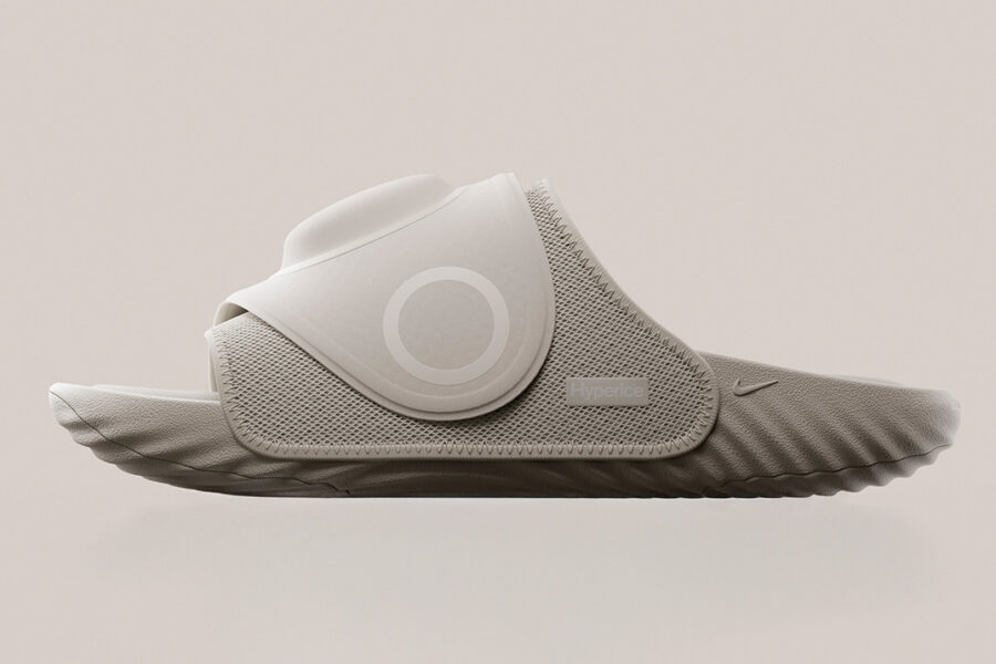 Nike Packed Heat and Vibration Massage Into The Ultimate Recovery Slide