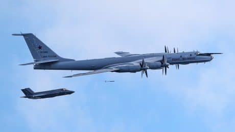 Russian Tu-142 Drops Sonobuoys Near HMS Prince of Wales in ‘Unprofessional’ Act