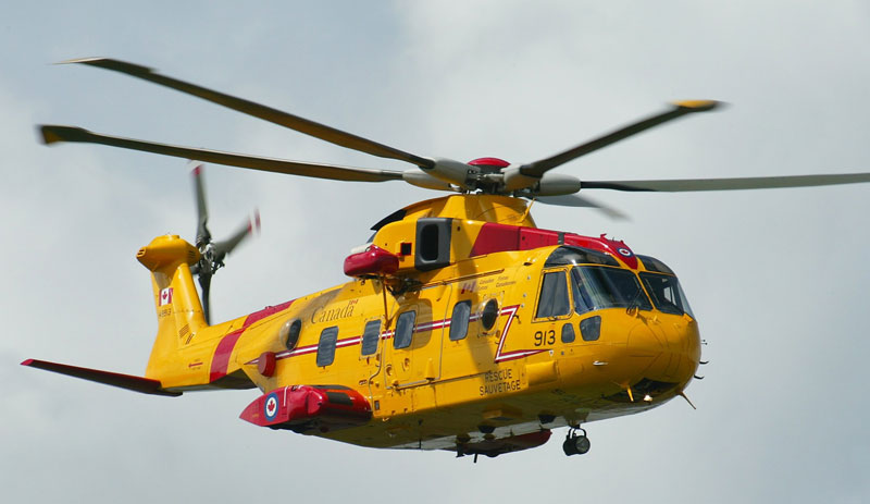 First overhauled CH-149 Cormorant takes flight in Yeovil under mid-life upgrade