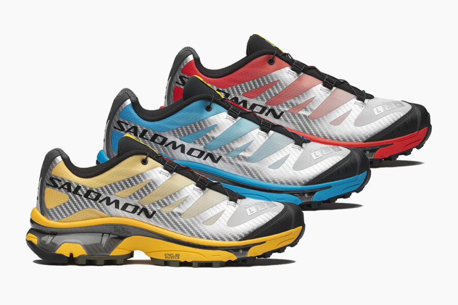 Salomon Splashed the XT-4 OG’s Secret Race Flag Across Three Carbon-Weave Colorways