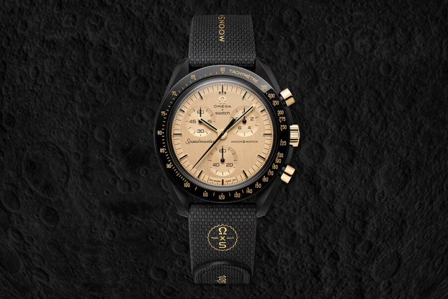 The New MoonSwatch Is Made From Omega’s Melted-Down 1969 Gold