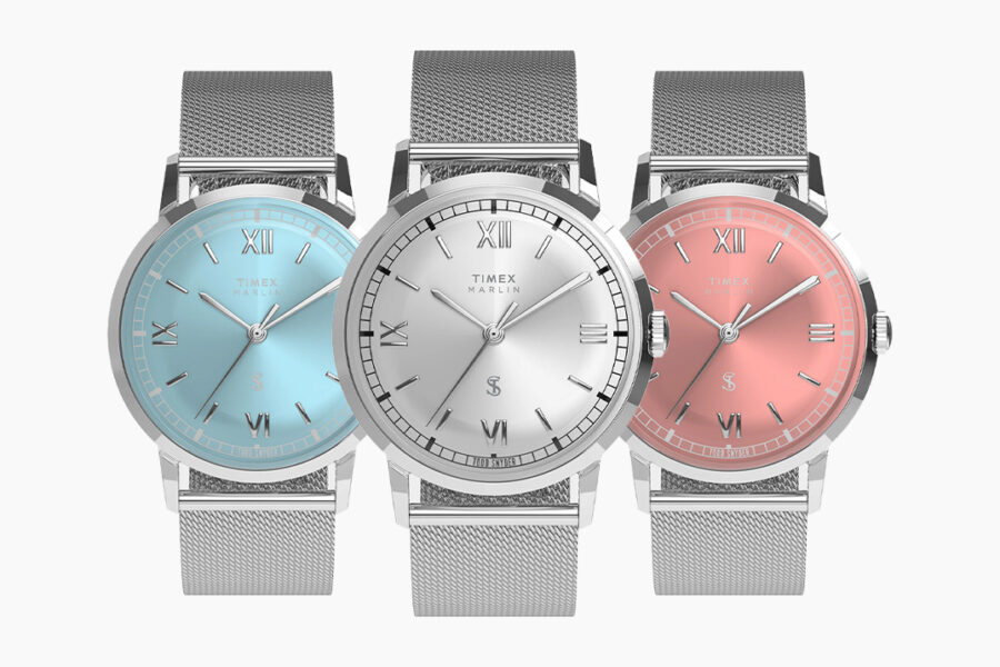 Timex and Todd Snyder Draped the Marlin in Steel Mesh That Wears Like Fabric